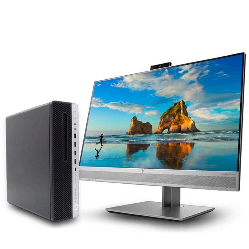 HP - Pc HP Elitdesk 800G4 + Monitor E243M 238″