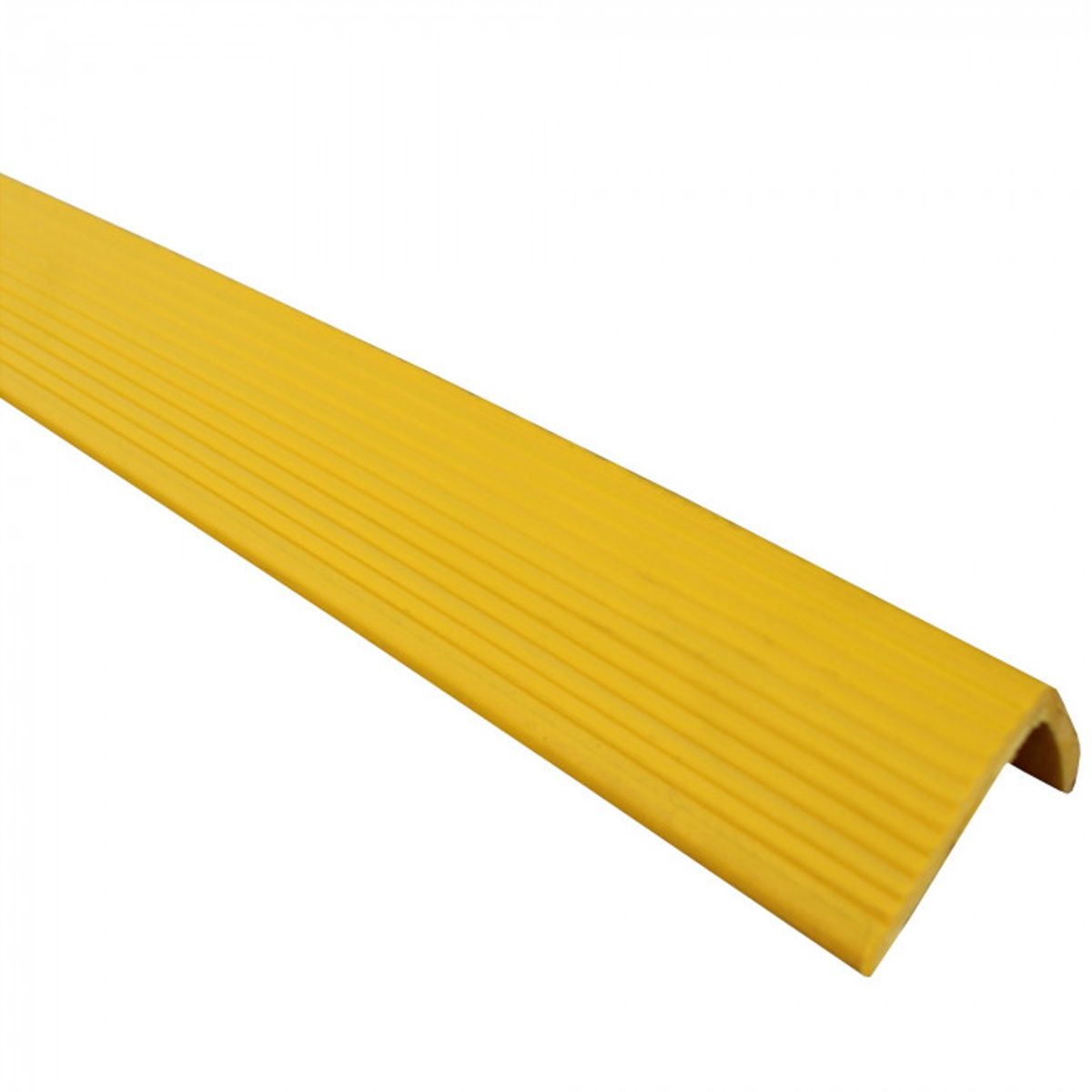GENERICO - Nariz de Grada 37x37mm x 120cm Caja 10 Unidades PVC Amarillo