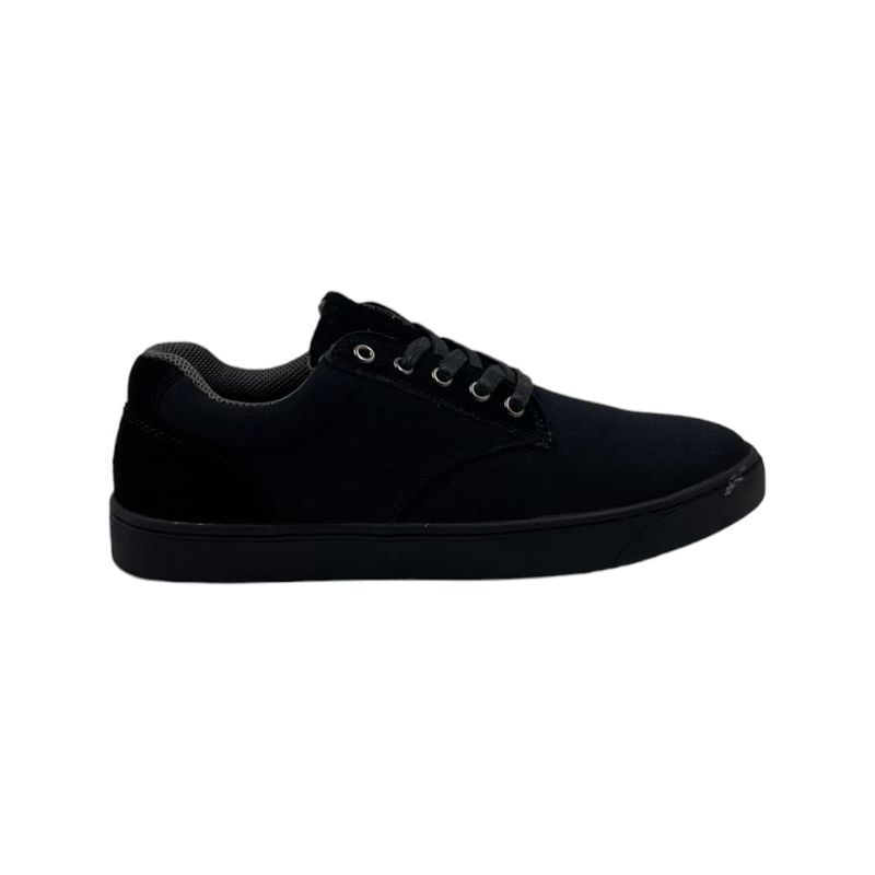 HERIEL - Zapatilla Negra Baja Mujer