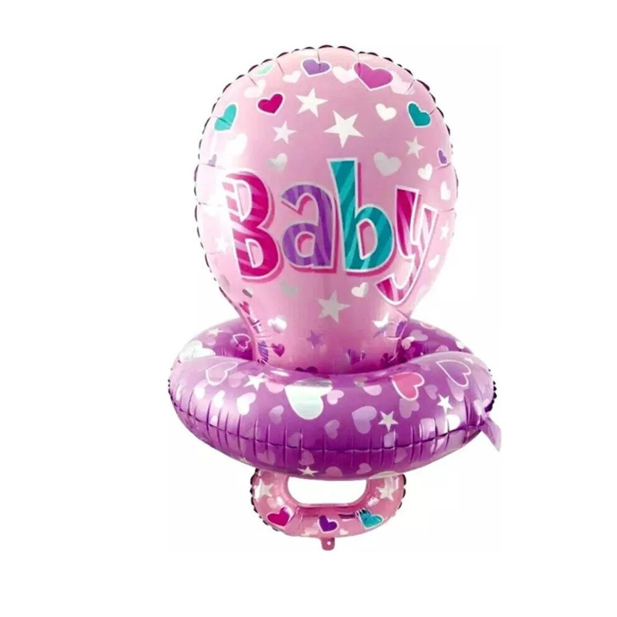 GENERICO - Globo Metalico Chupete Baby Shower Niña