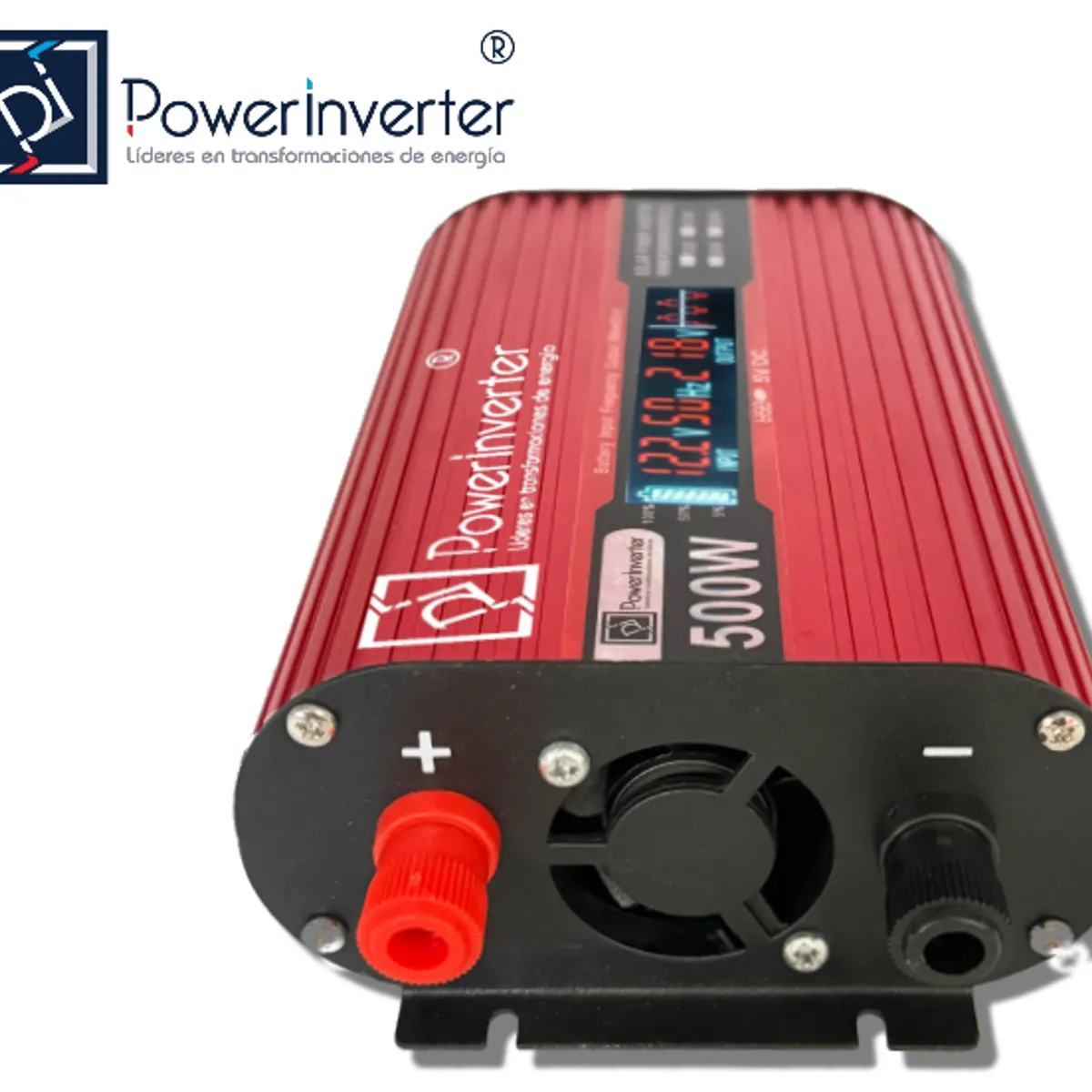 GENERICO - INVERSOR DE VOLTAJE 24VDC220VAC 500W - 1000W PEAK - MDF - PRO