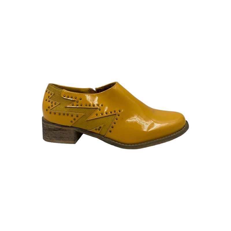 HERIEL - Zapato Amarillo Charol Mujer