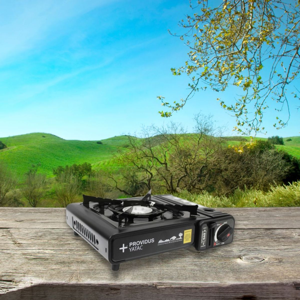 PROVIDUS - Cocinilla Camping Yatac Portátil Providus Cocinilla a Gas