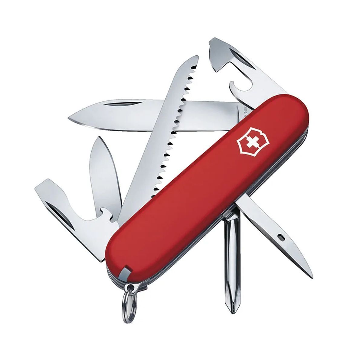 VICTORINOX - Navaja Victorinox Hiker Rojo 91mm