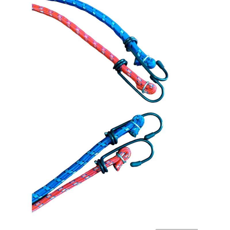 GENERICO - Set 2 Cuerdas Elasticas 100cm Eslinga Amarre Pulpo Surtidos