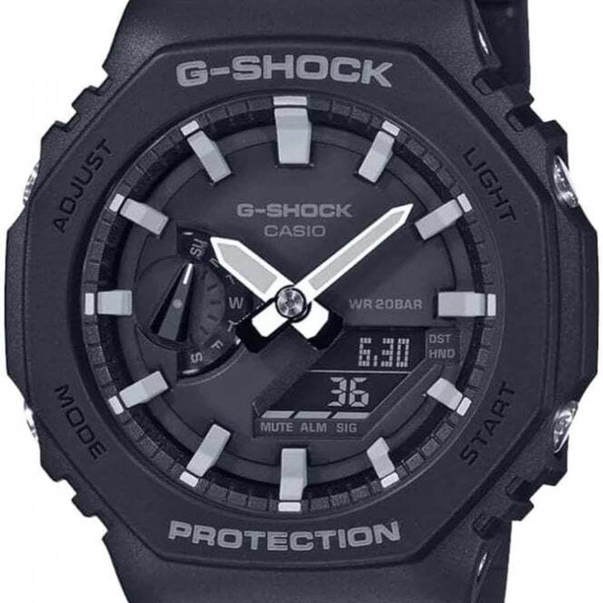 CASIO - RELOJ CASIO HOMBRE GSHOCK GA2100-1ADR CARBONO ANTI GOLPES