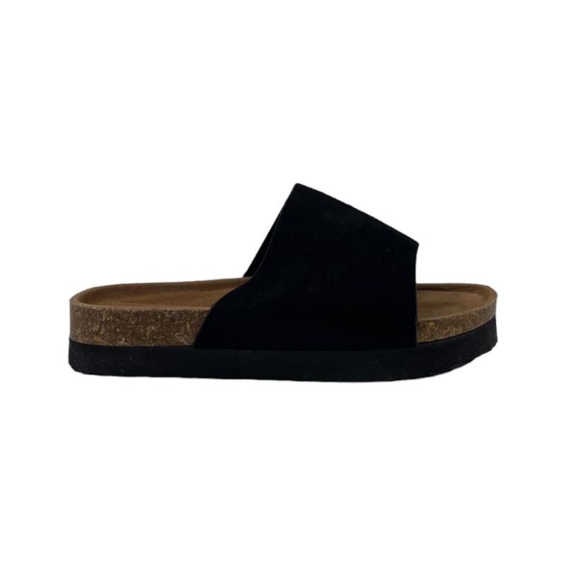 HERIEL - Sandalia Negra Plataforma