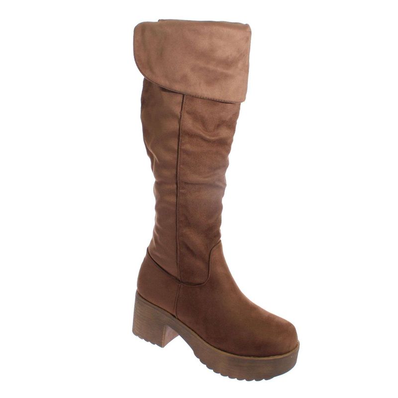 SOLLU - Bota Mujer Vía Franca Color Khaki