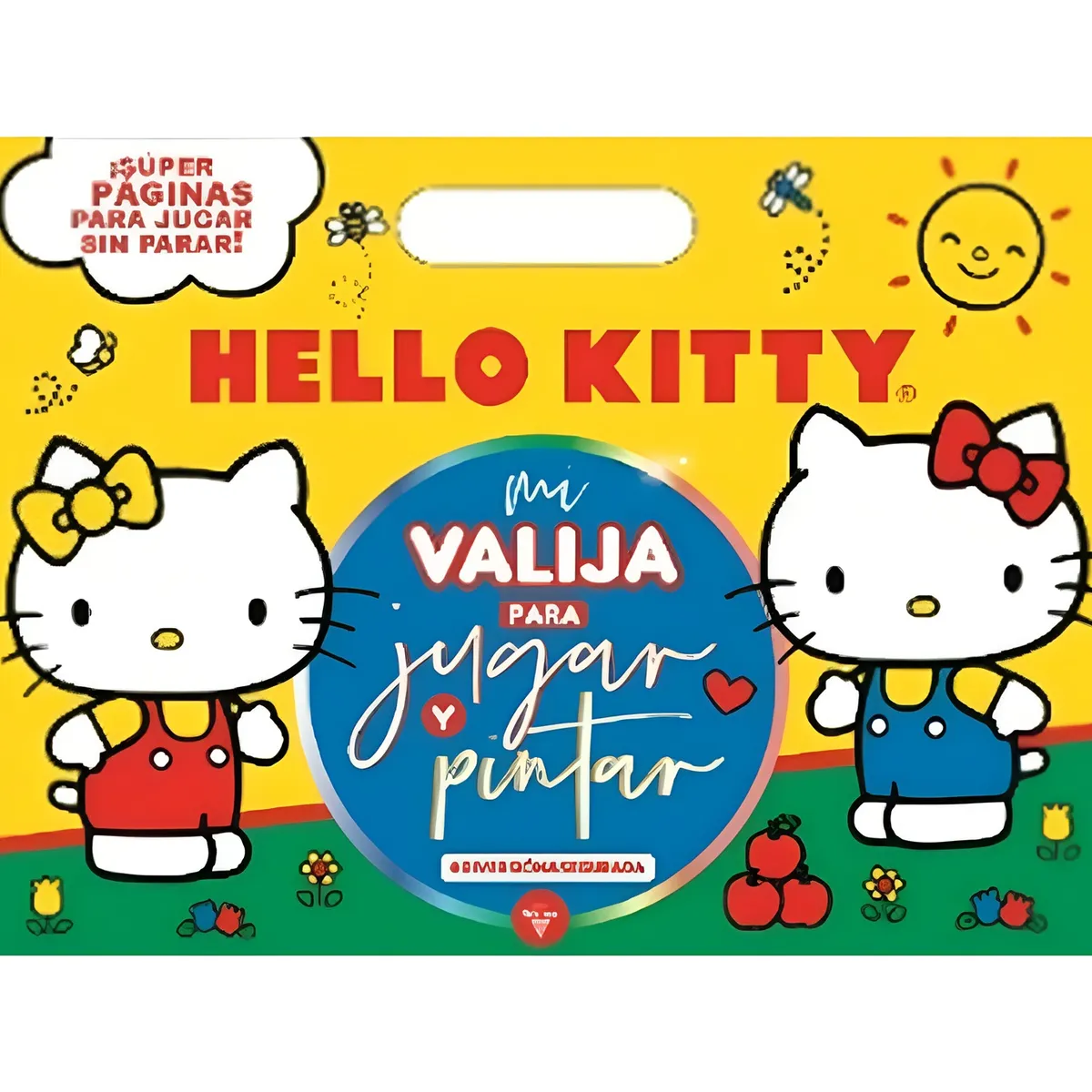 VERTICE - Libro para colorear y actividades Valija Hello Kitty