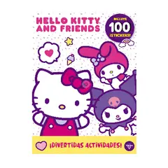 VERTICE - Libro para colorear, actividades y stickers Hello Kitty