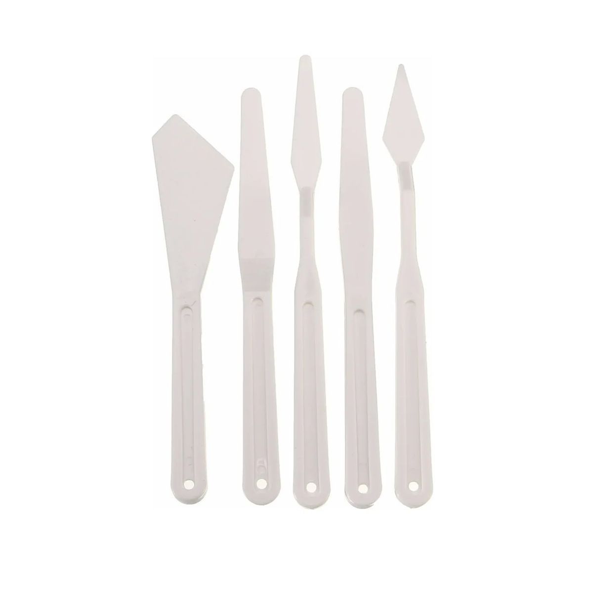 GENERICO - Set 5 Espátulas Herramienta De Pintura - Cuchillo De Paleta