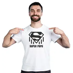 MAU PRINT - Polera dia del Padre Super Papá