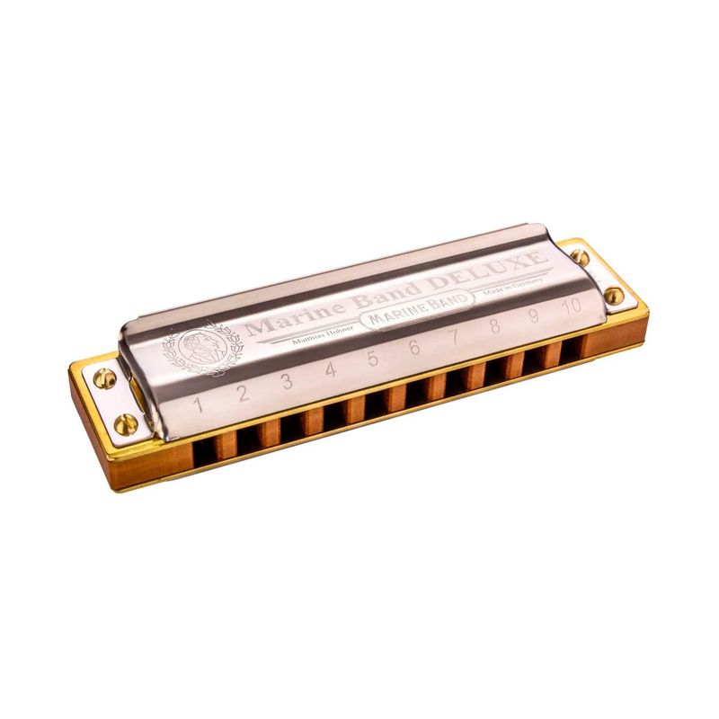 HOHNER - Armónica Hohner Marine Band Deluxe Bb Si Bemol M200511x