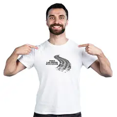 MAU PRINT - Polera dia del Padre Papá que deja Huella