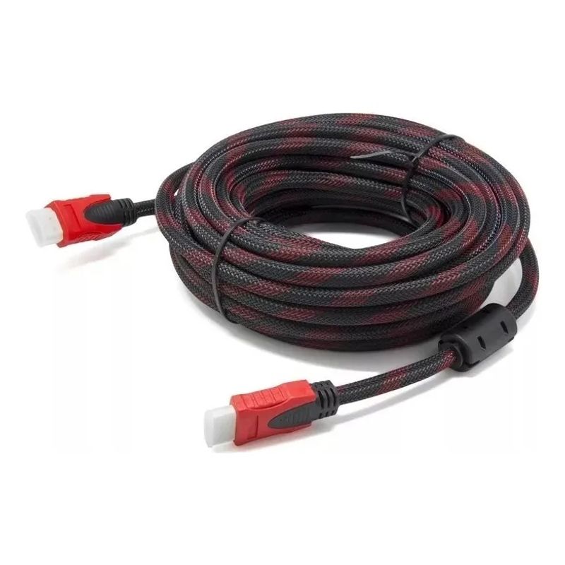 GENERICO - Cable Hdmi Trenzado 4k Full Hd Alta Velocidad 5 Metros