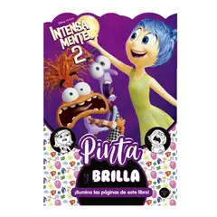 VERTICE - Libro para colorear Pinta y Brilla Intensamente 2 Morado