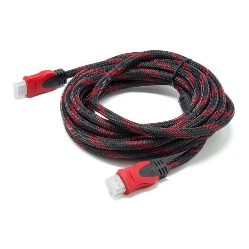 GENERICO - Cable Hdmi Trenzado 4k Full Hd 3 Metros