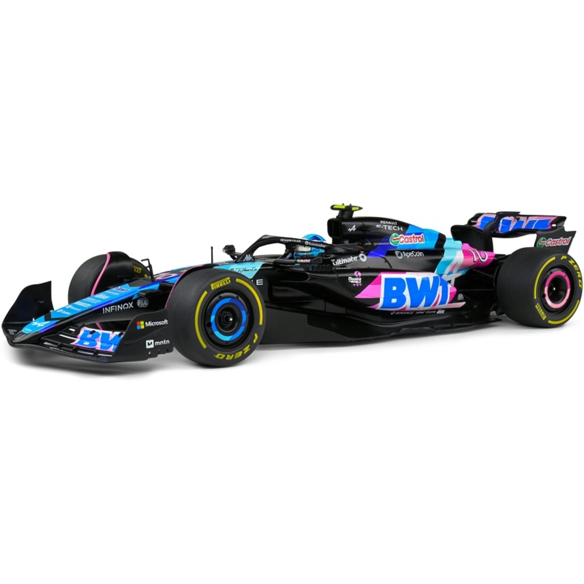 GENERICO - SOLIDO 1814002 1-18 ALPINE F1 TEAM A524 BLUE P . GASLY