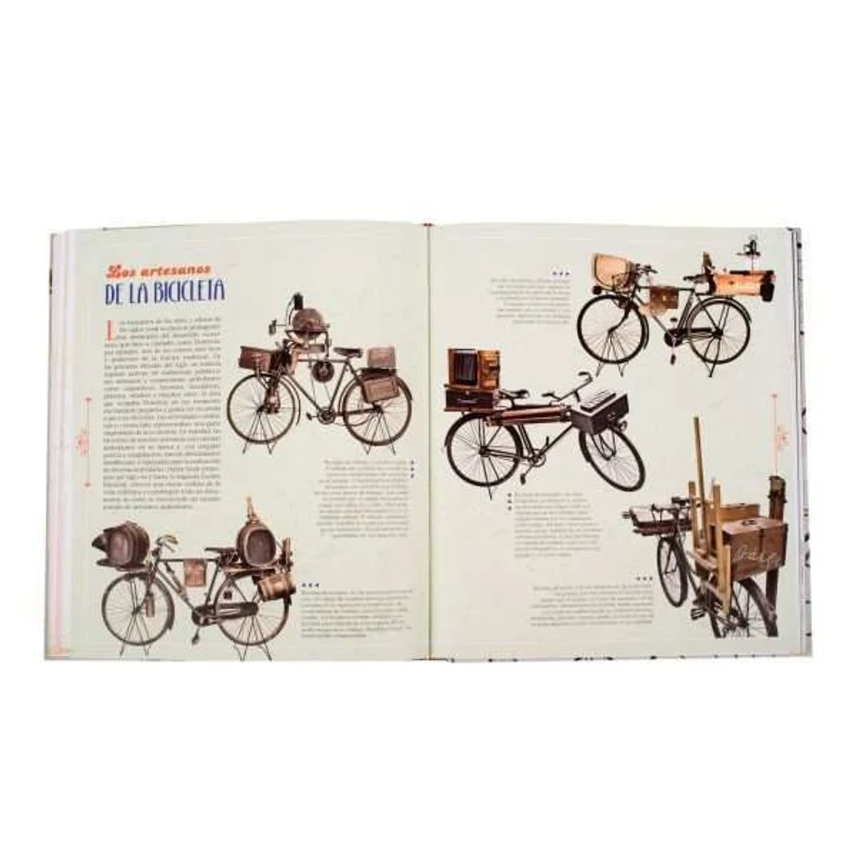 LEXUS EDITORES - Atlas Ilustrado De Bicicletas Muy Antiguas - Lexus - Nuevo y Original