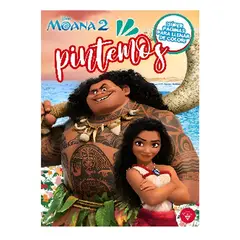 VERTICE - Libro para colorear simple Moana 2, 16 páginas