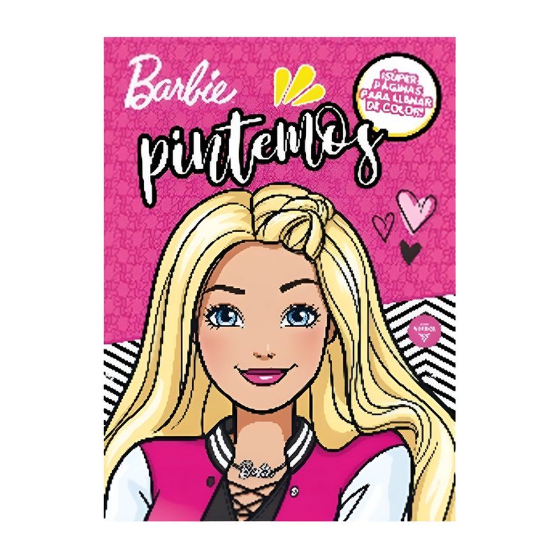 Libro para colorear simple Barbie 16 páginas Sodimac Chile