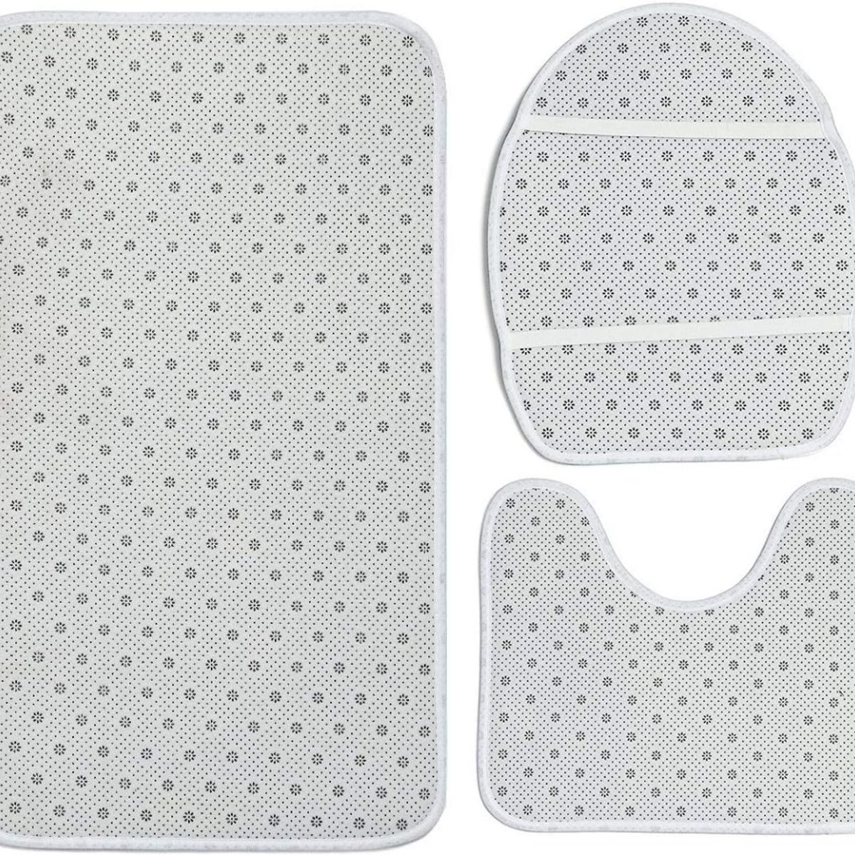 GENERICO - SET de baño COMPLETO 4 piezas CON DISEÑO MARINO TF