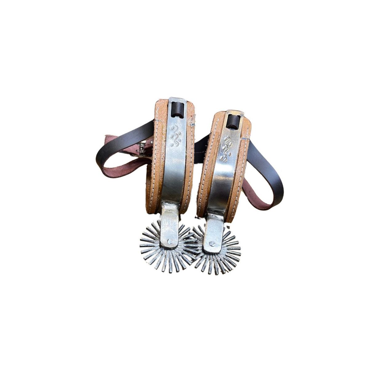 GENERICO - Espuelín Folclórico Metálico Talla 2