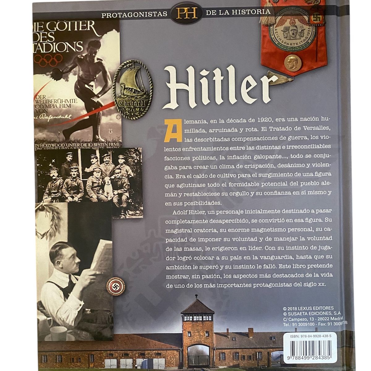 LEXUS EDITORES - Libro Hitler - Protagonistas De La Historia - Lexus - Nuevo y Original