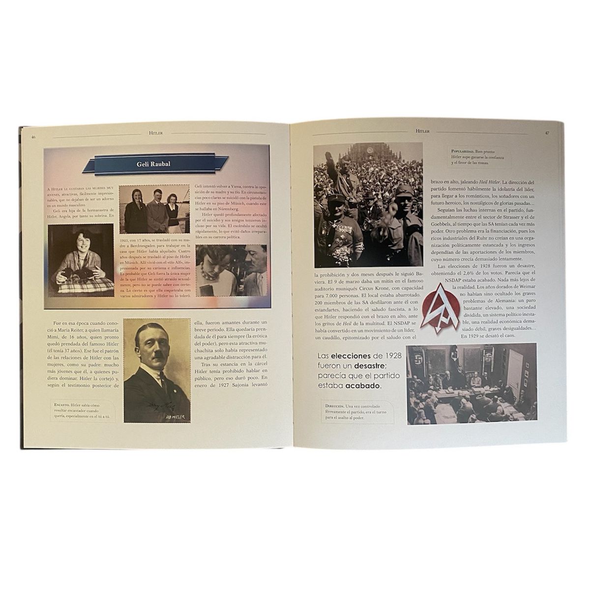 LEXUS EDITORES - Libro Hitler - Protagonistas De La Historia - Lexus - Nuevo y Original