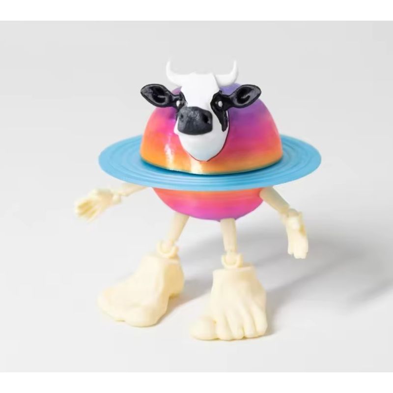 GENERICO - Vaca Saturno Saturnita Figura Brainrot Italian