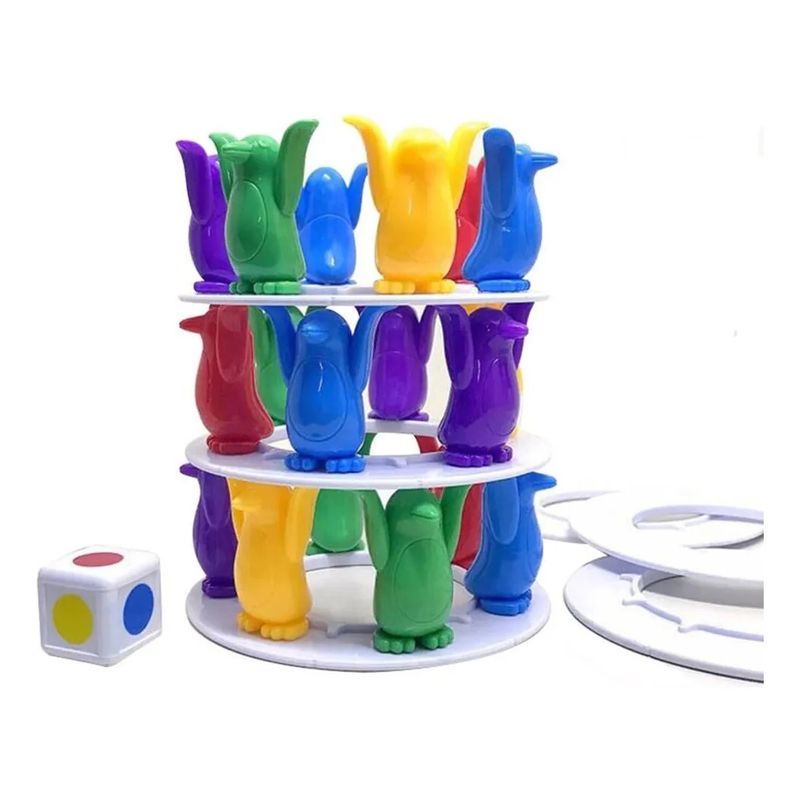 GENERICO - Divertidos Pingüinos Torre Balance Juego De Juego