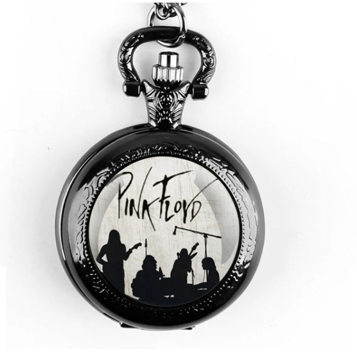 GENERICO - RELOJ DE BOLSILLO PINK FLOYD NEGRO.