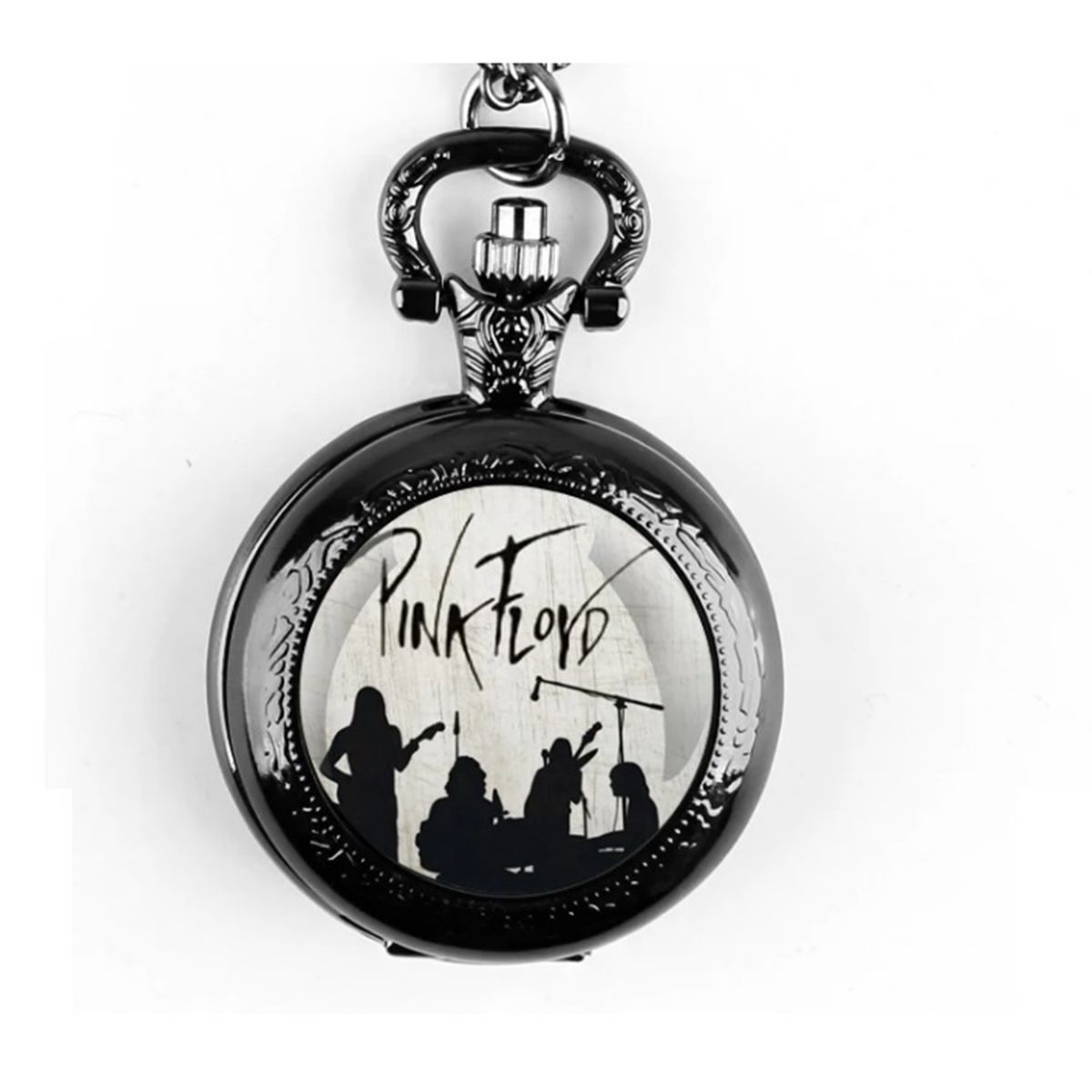 GENERICO - RELOJ DE BOLSILLO PINK FLOYD NEGRO.