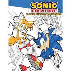 VERGARA Y RIBA - Libro SONIC THE HEDGEHOG EL LIBRO OFICIAL PARA COLOREAR