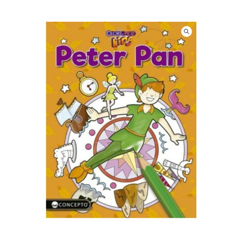 LATINBOOKS - Libro COLORE- ARTE KIDS - PETER PAN