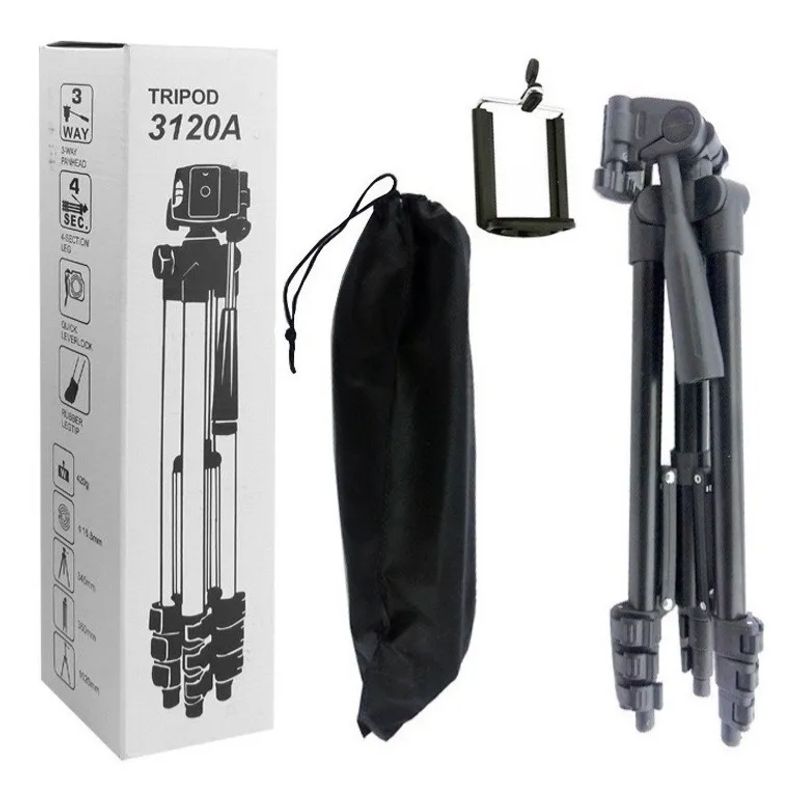 OEM - Trípode 3110 Celular Cámara Fotográfica Aluminio Extensible