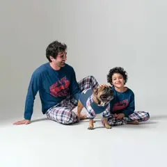 MOTA - Chaqueta de Perro Azul