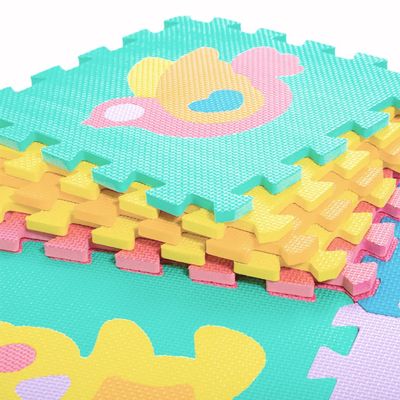 Imagen 2 del producto Alfombra Puzzle 10 Piezas 30x30 cm Multicolor