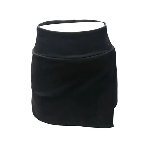 AAYO MODA - Falda Short de Gamuza Talla Standard Confección Nacional