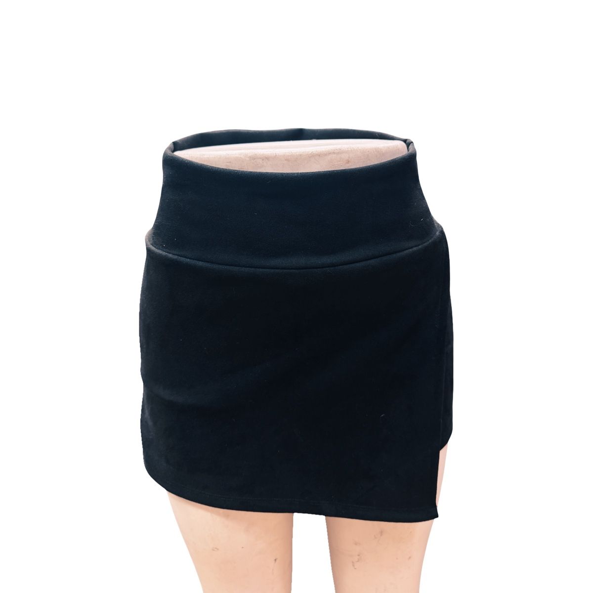 AAYO MODA - Falda Short de Gamuza  Talla Standard Confección Nacional