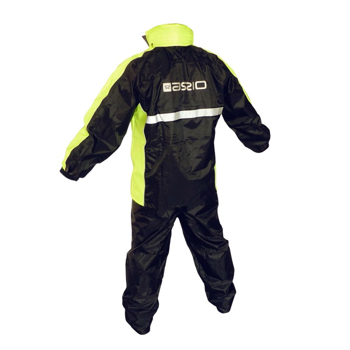 GENERICO - TRAJE DE LLUVIA IMPERMEBLE REFLECTANTE CON CAPUCHA  L/XL