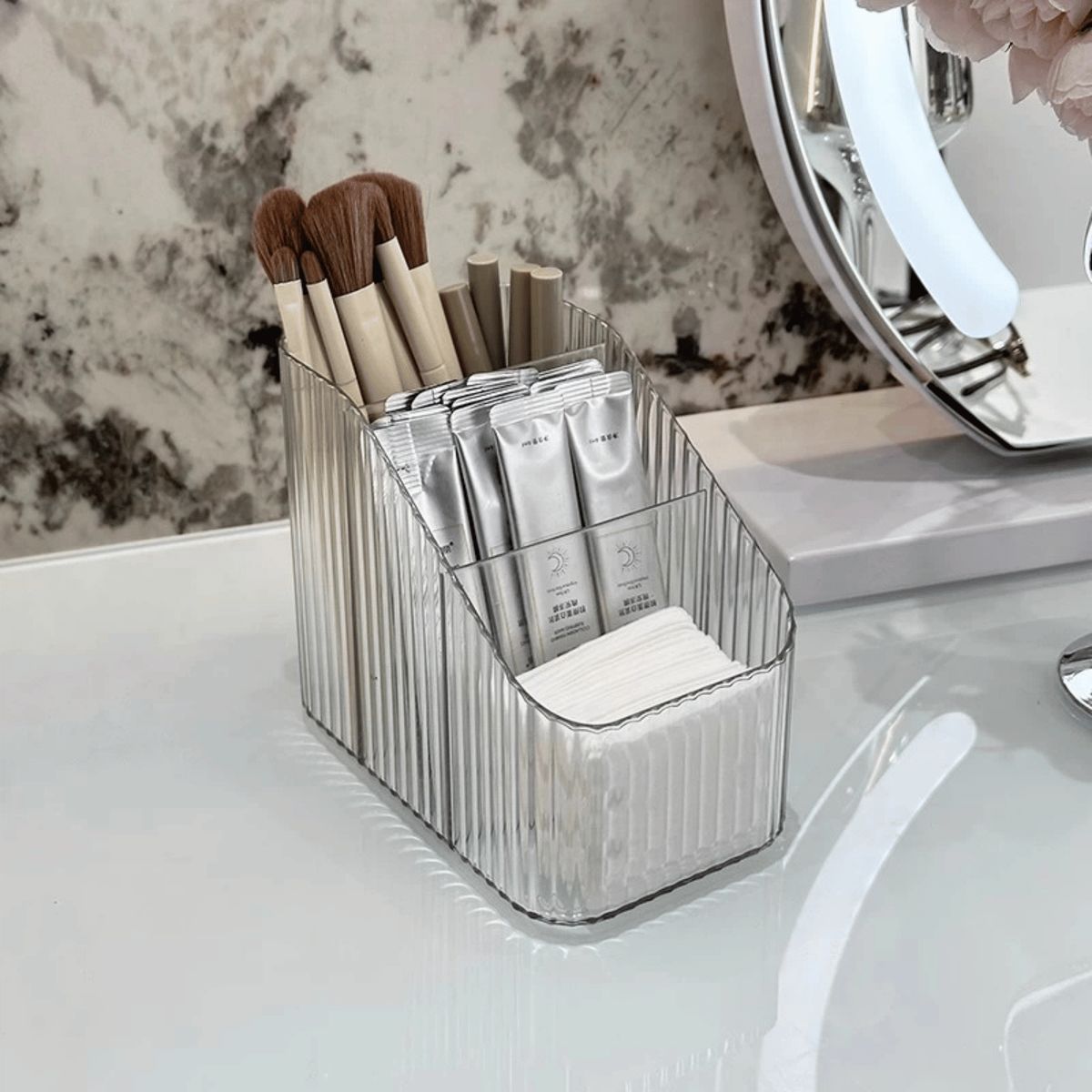 HOMESTAR - Caja Organizador Transparente de Acrílico