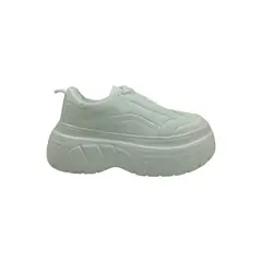 HERIEL - Zapatilla Blanca Plataforma Mujer