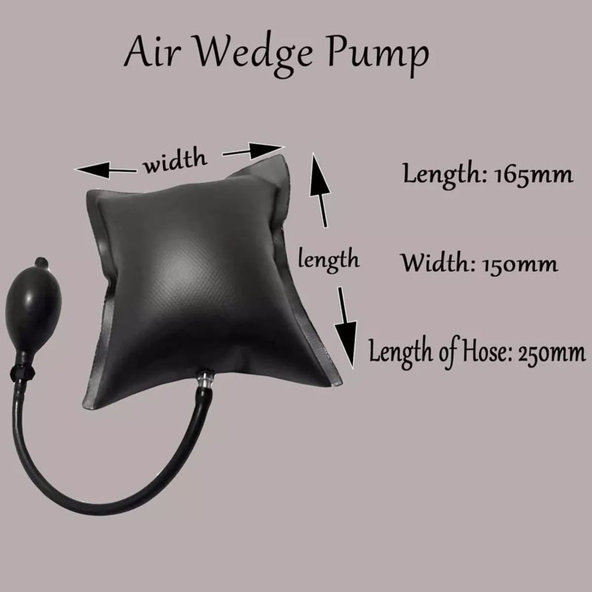 GENERICO - Cojín Bolsa Aire Bomba Inflable Cerrajero Puerta De Auto