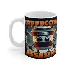 MI COMPRA ONLINE - Taza Cappuccino Assasino Mug de Café Ninja 325 ml