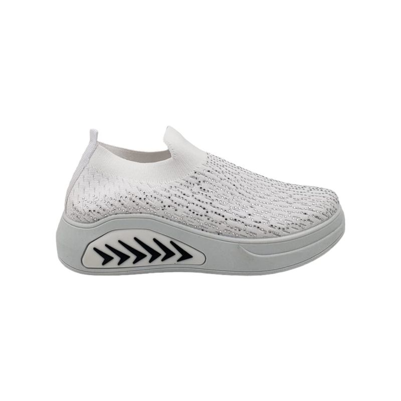 HERIEL - Zapatilla Blanca Plataforma Mujer