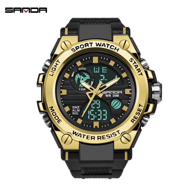 BLWOENS - Relojes masculinos de moda - Dorado