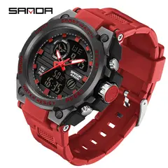 BLWOENS - Relojes masculinos de moda - Rojo