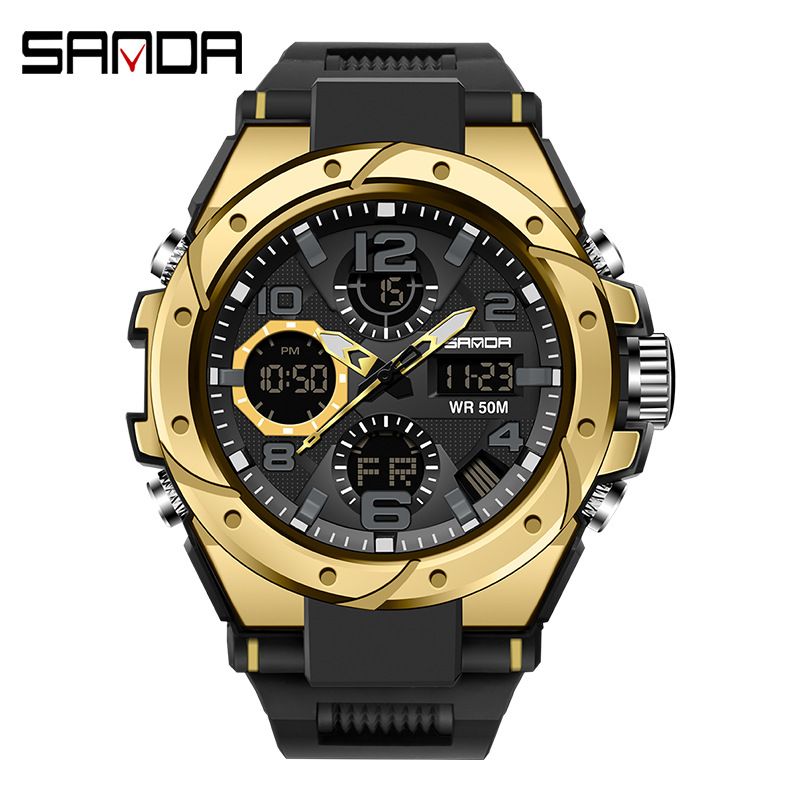 BLWOENS - Relojes masculinos de moda - Dorado