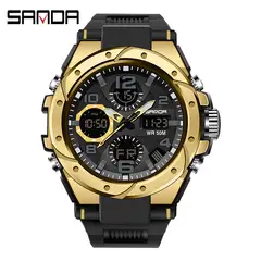 BLWOENS - Relojes masculinos de moda - Dorado